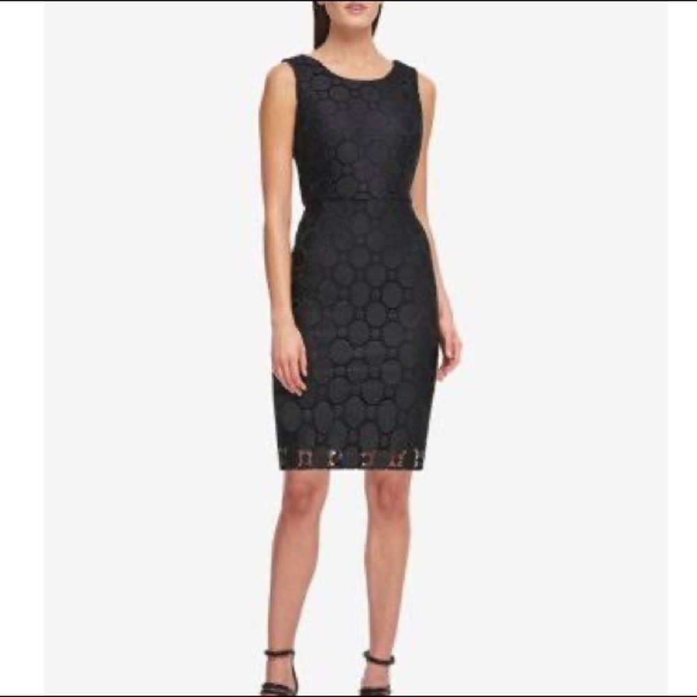 DKNY NWT Black Sheath dress